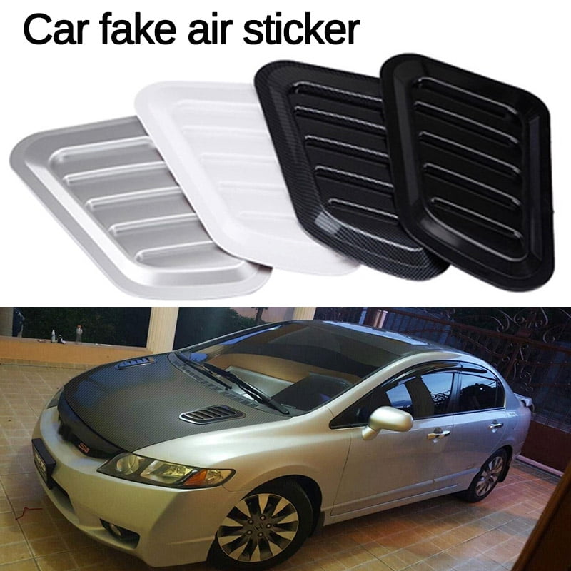 Car Fake Outlet Hood Decorative Air Outlet Modified Carbon Fiber
