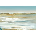 thumbnail image 2 of Mravyan, Valeria 24x17 Gold Ornate Wood Framed with Double Matting Museum Art Print Titled - Blue Horizon I, 2 of 4