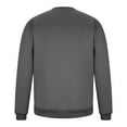 thumbnail image 5 of BXINGOHAI Men's casual Crewneck Sweatshirt Thick Loose fit Soft Basic Pullover Sweatshirt Today Dark Gray,XL, 5 of 6