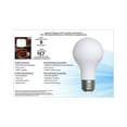 thumbnail image 3 of General Electric 8W LED A19 Daylight Glass Light Bulb, 3 of 4