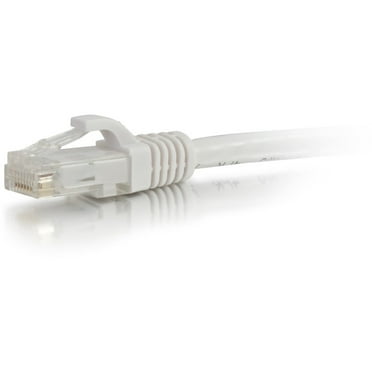 C2G 6in Cat5e Snagless Unshielded (UTP) Network Patch Cable, White