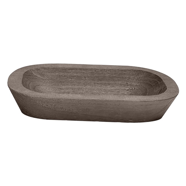Bandeja de almacenamiento, plato para velas, candelabro decorativo de estilo rústico, cuenco para mezclar para el hogar, fabricación de jabón,