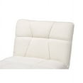 thumbnail image 6 of Baxton Studio Darielle Japandi Cream Boucle Fabric and Walnut Brown Finished Rubberwood Accent Chair, 6 of 7