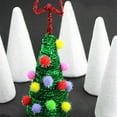 thumbnail image 3 of Arborister 12pcs Polystyrene Cone Shapes for DIY Christmas Tree Mold, 3 of 10