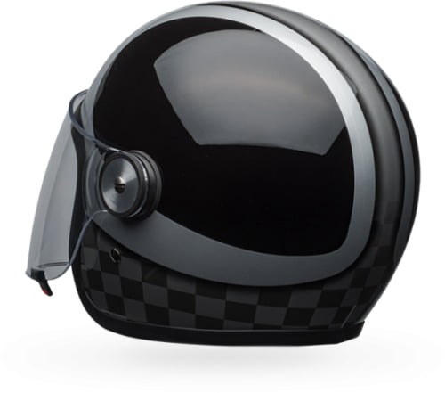 Bell Riot Flip-Up Motorcycle Helmet (Gloss Black/Silver Checks, Small)  Checks Black/Silver - Walmart.com