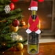 thumbnail image 4 of EeaseMX Juego de 6 fundas para botellas de vino con gorro y bufanda de Navidad, bonitas botellas rojas, decoración de mesa de cena de Nochebuena para el hogar, hotel, fiesta (sombrero, bufanda), 4 of 7
