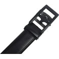 thumbnail image 4 of Marshal Men's Genuine Leather Ratchet Dress Belt With Automatic Buckle Black Buckle5, 46", 4 of 9