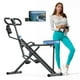 thumbnail image 1 of MERACH Máquina para Sentadillas Equipo de Ejercicio Plegable con Soporte para Dispositivos y Resistencia de 4 Niveles, Máquina de Gimnasio en Casa para Hacer Ejercicio en Brazos, Glúteos y Piernas, 1 of 8
