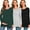 1-Gray/Black/Deep green(3 Pack), variant on Beaisland Women's Long Sleeve Maternity Shirts Basic Casual Pregnancy Top 3-Pack