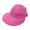 Pink, variant on Lispipm Women's Wide Brim Sun Hat Ponytail Friendly Visor Quick Drying Summer Foldable Beach Caps Ladies Foldable Hiking Hats Black