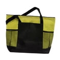 thumbnail image 2 of Bolsa deportiva de gimnasio, bolsa de viaje, bolsa de lona de gran capacidad para mujer, bolsa multifuncional Amarillo, 2 of 9