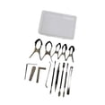 thumbnail image 4 of Juego de herramientas de reparación de saxofón de 14 piezas, kit de reparación de saxofón, accesorios para instrumentos, ajuste de llave de saxofón, 4 of 8