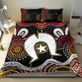 thumbnail image 4 of Torest Ensemble de Literie Motif Aborigène Trait Islands Mix TS04, 4 of 4
