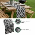 thumbnail image 5 of Black Morocco Table Runner - 60 Inch Long, Kitchen Dining Table Runner Dresser Scarves, Retro Geometric Grey Ethnic Tribal Art Farmhouse Decor for Coffee Tables Wedding Party Banquet, 5 of 8
