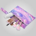 thumbnail image 2 of 2 Pack Wet Dry Bags,Cute Cosmic Planets Clouds Waterproof Reusable Dual Zipper Bags for Swimwear, Gym Clothes, Toiletries, Baby Diapers, 2 of 8