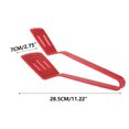 thumbnail image 4 of Pinza para carne a la parrilla, espátula para pescado, diseño ahuecado, herramienta 2 en 1, acero inoxidable, para camping, picnic, barbacoa, cocina, utensilios de cocina, servicio de, 4 of 8