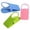 1 Pc, Random color, variant on 3 Pcs Beach Cup Holders, Clip-On Plastic Drink Cup Holder, Sturdy Hanging Design Prevents Spills, Saves Desktop Space, Multi Organizer for Desk Chair Lounge to Hold Cups Pens and Small Accessories