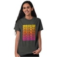 thumbnail image 4 of Make Changes Not Excuses Gradient Women's Graphic T Shirt Tees Brisco Brands S, 4 of 6