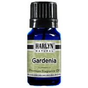 Gardenia Fragrance Oil - Premium Grade - Aromatic Scented Perfume Oil 10 mL by Harlyn Made in USA (FAST DELIVERY)