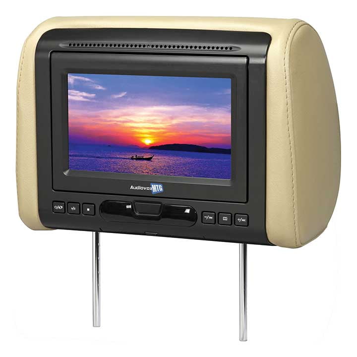 Voxx 7" headrest HD DVD Monitor System