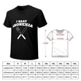 thumbnail image 2 of I Beat Anorexia Spunky Men's Cotton Short Sleeve HD Print Tee for Casual T-Shirt Crew Neck Top Black XL, 2 of 7