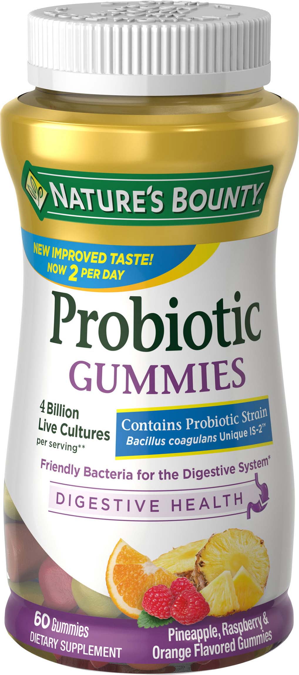 Nature's Bounty® Probiotic Gummies, 60 Gummies