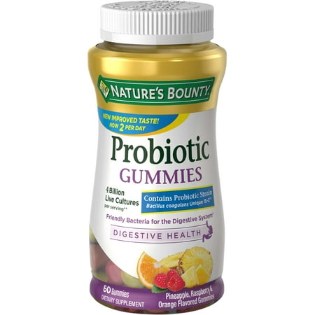 Nature's Bounty® Probiotic Gummies, 60 Gummies