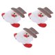 thumbnail image 2 of 3pcs Brooch Adorable Santa Beautiful Creative Christmas Decor Clip Jewelry Brooch Pin With Light For, 2 of 3