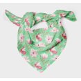 thumbnail image 3 of Bimba Green Leaves & Magnolia Floral Printed Pure Silk Scarf Neck Wrap Summer Hair Bandanas For Women 40 x 80 Inches, 3 of 6