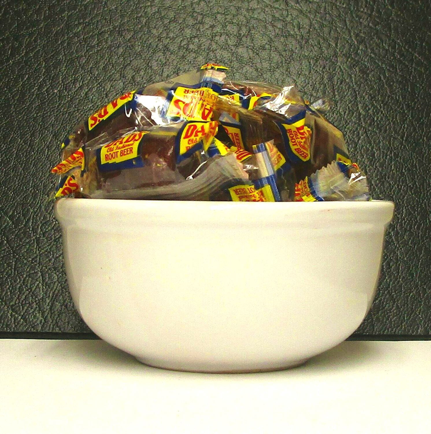 Washburn Dad's Wrapped Bite Size Hard Candy Root Beer Barrels 2 lbs.