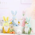 thumbnail image 4 of Fridja Easter Gnomes Bunny Decoration, 1PC Dwarf Faceless Doll Plush Swedish Elfs Present Home Ornaments, 4 of 6