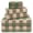 Brown-Green-Beige, variant on American Soft Linen 100% Micro Cotton 6 Piece Towel Set Luxury Zero Twist Ultra Soft and Plush Towels for Bathroom