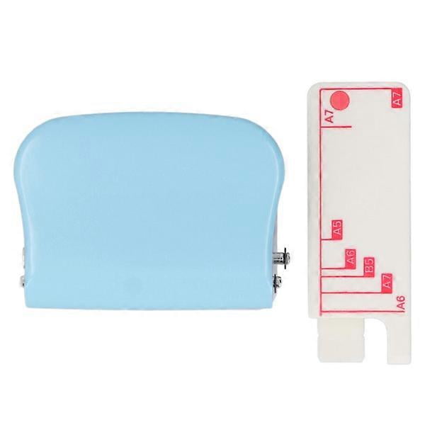 Paper Hole Punch 3-Hole Punch 5 Sheet Capacity Handheld DIY Tool for B5 A5 A6 A7 A4.