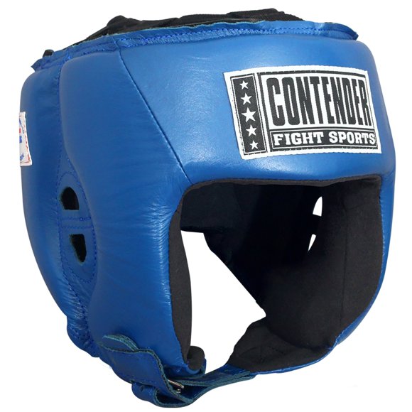 Protector de boxeo Contender Fight Sports, talla mediana, azul