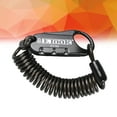 thumbnail image 5 of 3 PCS Bike Chain Lock Mini Cable Combination Bicycle Travel Black, 5 of 8