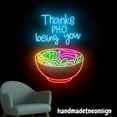 thumbnail image 4 of Handmadetneonsign Thanks PHO Being You Neon Sign, Vietnamese Food Led light, Food Store Wall Art Decor 68335, 4 of 5