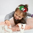 thumbnail image 3 of Christmas Bow Stretch Elastic Headband for Children and Babies Festive Holiday Hair Accessory, 3 of 3