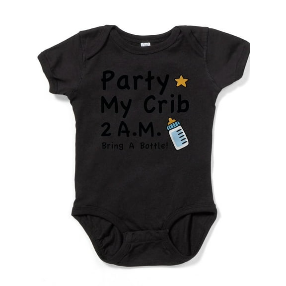 CafePress - Party My Crib Body Suit - Cute Infant Bodysuit Baby Romper