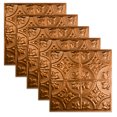 thumbnail image 1 of Great Lakes Tin Jamestown Copper 2ft x 2ft Lay In Ceiling Tiles (5 Pack), 1 of 6