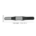 thumbnail image 1 of Heated Back Brace, Back Belts For Back Pain Self Heating  Therapy Waist Belt Back Brace Lumber Support Breathable Unisex Sports Waist Belt Waist Support For Sports Lovers, 1 of 8