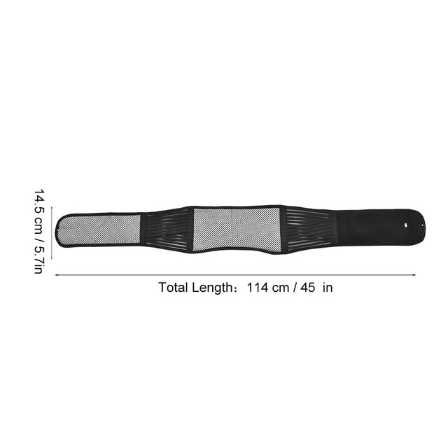Heated Back Brace, Back Belts For Back Pain Self Heating Therapy Waist Belt Back Brace Lumber Support Breathable Unisex Sports Waist Belt Waist Support For Sports Lovers