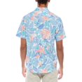 thumbnail image 2 of VINTAGE SUMMER mens  Performance Shirt, XL, Blue, 2 of 3
