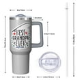 thumbnail image 2 of Personalized Grandpa Tumbler 40oz, Best Grandpa Ever Gift Idea from Grandkids, Insulated Stainless Steel Cup with Handle, Fathers Day Birthday Christmas Present for Grandpa, 2 of 5