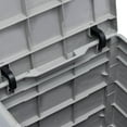 thumbnail image 2 of vidaXL Garden Storage Box 90 L Light Grey, 2 of 5