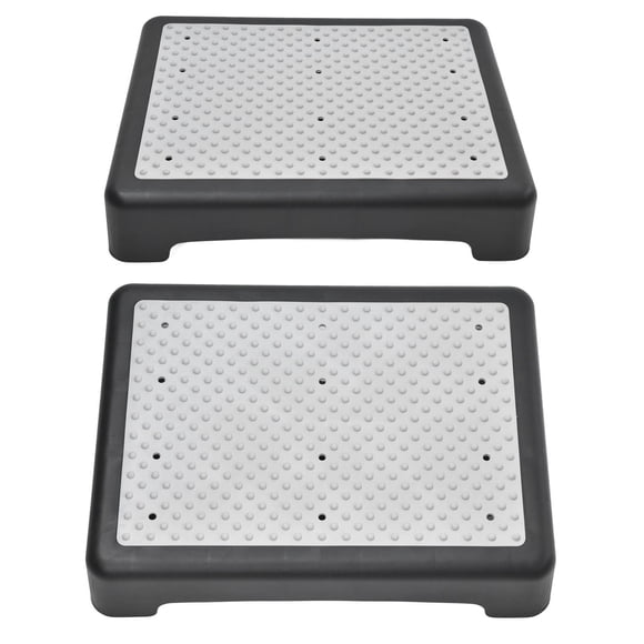 Plateforme de Sécurité, Trous de Vidange Portables Demi-Marches Légers pour Personnes Âgées pour Camion pour Usage Extérieur