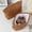 Coffee3#, variant on ChicYu Portable Women's Coin Purse Lipstick Storage Bag Small Handy Pouch for Daily Use Compact Size Fits in Purses or Pockets for Storing