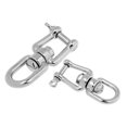 thumbnail image 1 of 304 Acero Inoxidable Jaw / Jaw Swivel 1 / 4inch 1 / 3inch Ancla Cadena De Amarre Conector Para Barco De Vela Macarena Grillete giratorio de acero inoxidable, 1 of 8