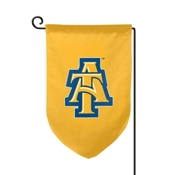 North Carolina A&T Aggies Garden Flag - Double Sided Banners For Outdoor Indoor Home Garden Yard Decorations