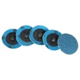 thumbnail image 5 of Lablt 36 Grit 50× 2" Zirconia Roll Lock Die Grinder Sanding Disc Quick Change, 5 of 5