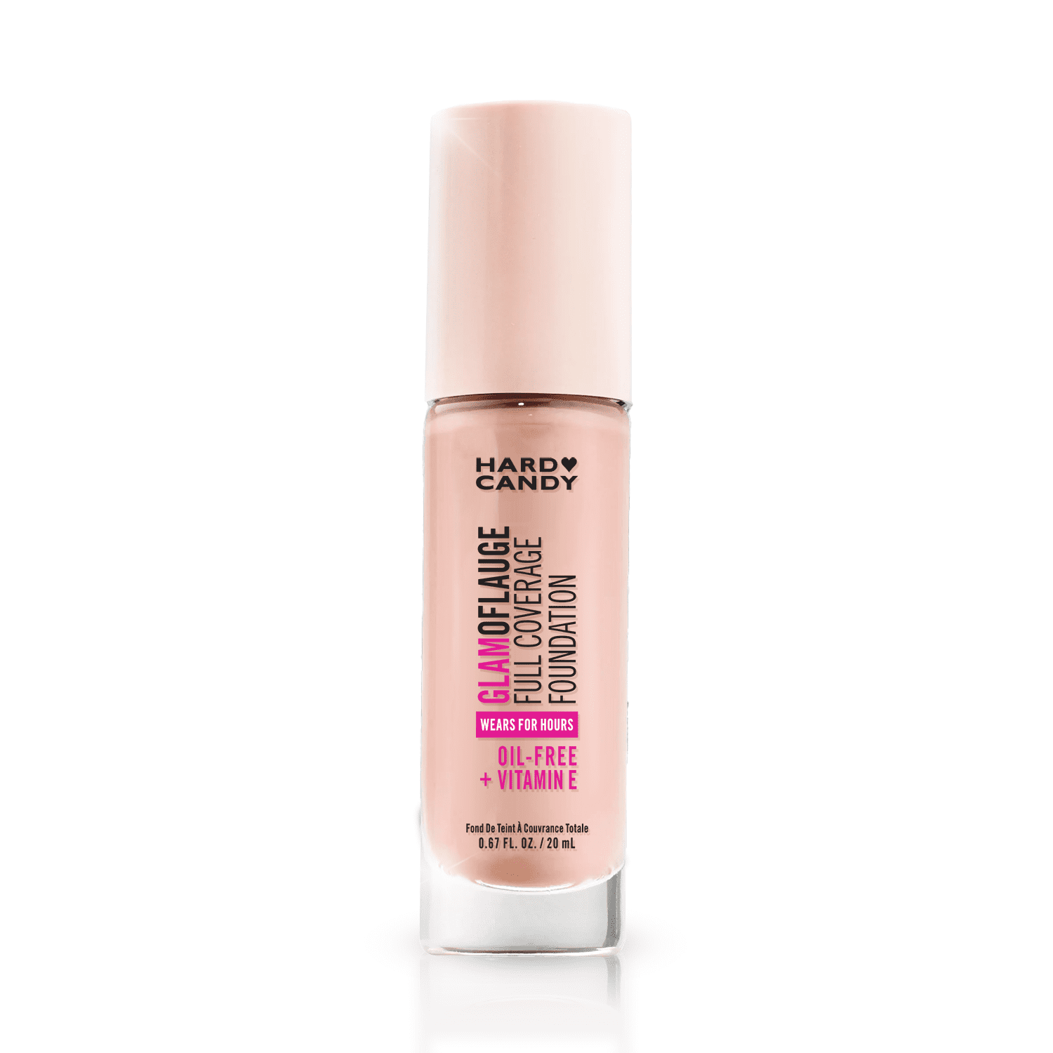 (2 pack) Hard Candy Glamoflauge Full Coverage Foundation,1504 Buff